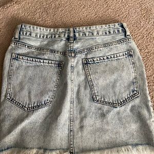 Jean skirt